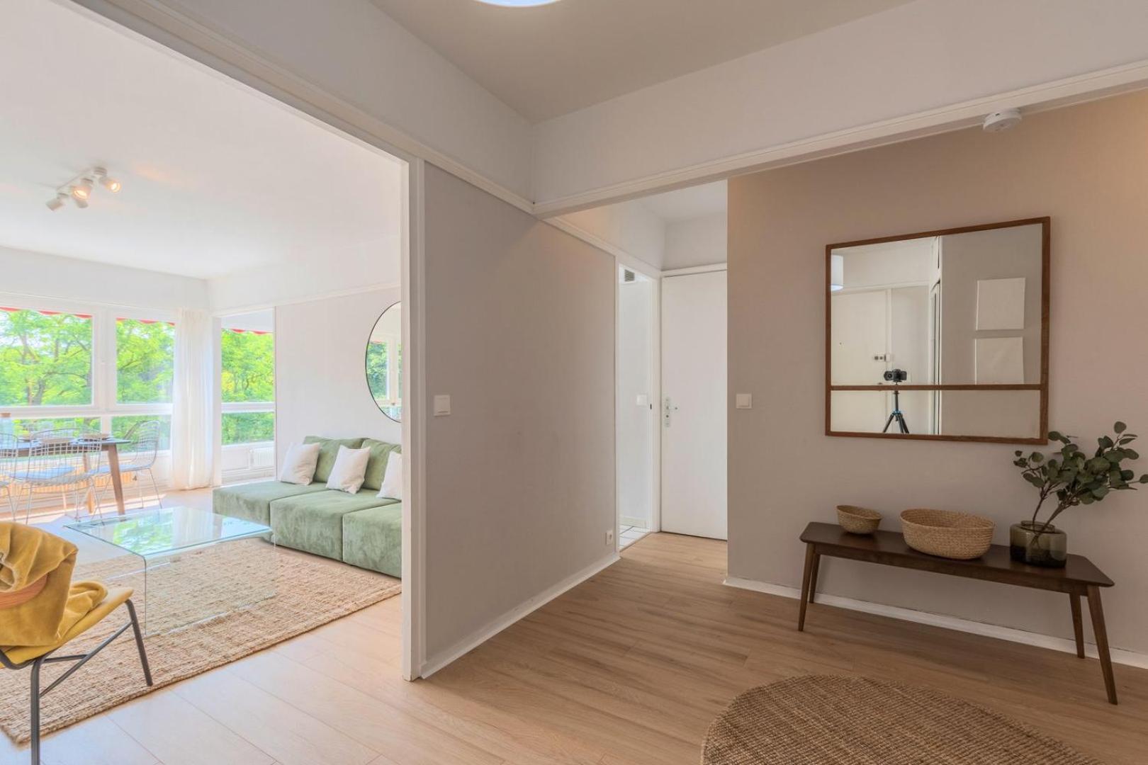 Spacious 3 Bedroom Apartment & Private Parking! Lambersart Luaran gambar